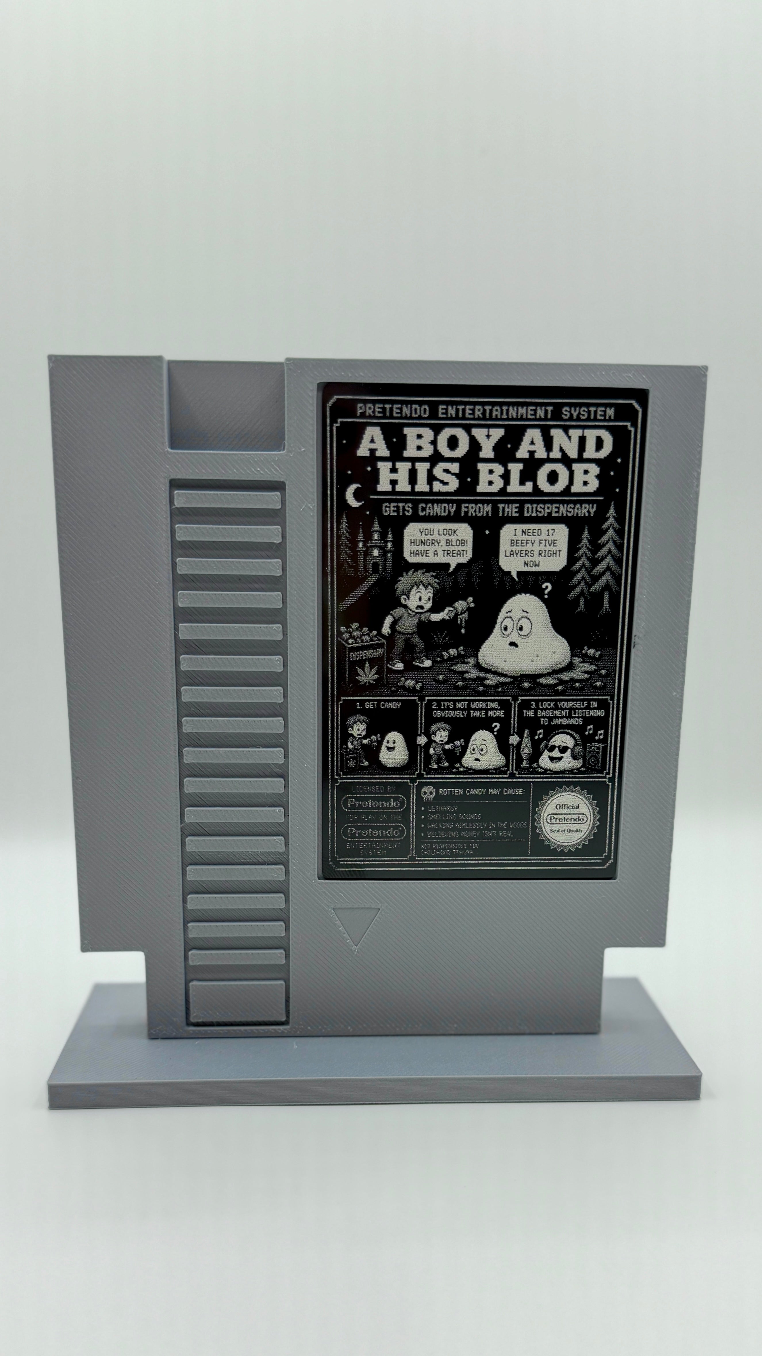 Video Game Parody Cart A Boy and his Blob